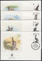 1988 WWF Madarak Sor Mi 637-640 4 FDC - Otros & Sin Clasificación