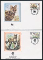 1992 WWF: Szervál Sor 4 Db FDC-n Mi 1758-1761 - Other & Unclassified