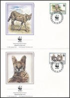 1992 WWF: Szervál Sor 4 Db FDC-n Mi 1758-1761 - Autres & Non Classés