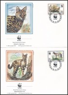 1992 WWF: Szervál Sor 4 Db FDC-n Mi 1758-1761 - Autres & Non Classés