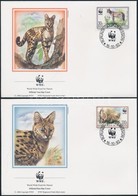 1992 WWF: Szervál Sor Mi 1758-1761 4 Db FDC-n - Other & Unclassified
