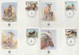 1988 WWF: Juh Sor Mi 1171-1174 4db FDC-n - Other & Unclassified