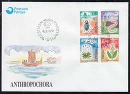 1991 Élővilág Sor FDC-n Mi 211-214 - Other & Unclassified