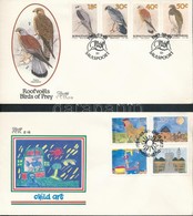 1989 2 Db FDC Mi 219-221, 223-226 - Other & Unclassified