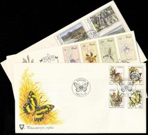 1980-1981 3 Db FDC - Other & Unclassified