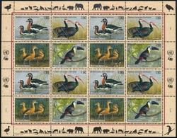 ** 2003 Veszélyeztetett állatok Kisív,
Endangered Species Minisheet
Mi 466-469 - Autres & Non Classés