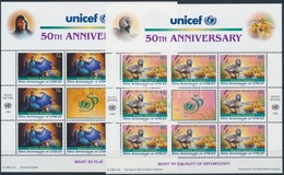 ** 1996 UNICEF Kisívsor,
UNICEF Minisheet Set
Mi 720-721 - Andere & Zonder Classificatie