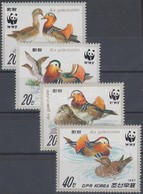 (*) 1987 WWF Mandarinkacsa Sor Mi 2865-2868 - Autres & Non Classés