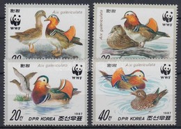 ** 1987 WWF: Mandarinkacsa Sor Mi 2865-2868 - Other & Unclassified