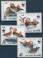 ** 1987 WWF: Mandarinréce Sor Mi 2865-2868 - Autres & Non Classés