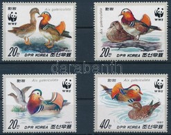 ** 1987 WWF: Mandarinréce Sor Mi 2865-2868 - Autres & Non Classés