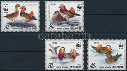 ** 1987 WWF: Mandarinréce Sor Mi 2865-2868 - Autres & Non Classés