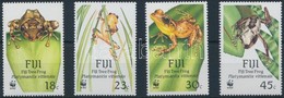 ** 1988 WWF: Fidzsi-fa Béka Sor Mi 586-589 - Andere & Zonder Classificatie