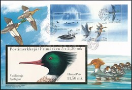 1993 Madarak 2 Db Klf Bélyegfüzetlap Mi 1212-1214, 1223-1227 2 Db FDC-n - Autres & Non Classés