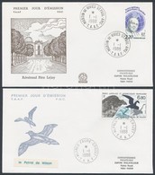 1988 Szélerőmű, Lejay, Robert Gessain, Antarktiszi állatvilág 4 Klf Bélyeg Mi 232 + 234-235 + 241 4 FDC - Andere & Zonder Classificatie