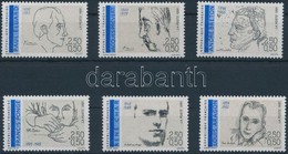 ** 1991 Írók Sor + Bélyegfüzet,
Writers Set + Stamp-booklet
Mi 2819 A - 2824 A + MH 23 - Other & Unclassified