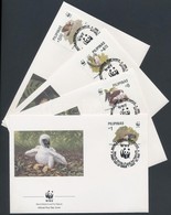 1991 WWF Madarak Sor Mi 2038-2041 4 FDC - Otros & Sin Clasificación