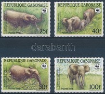 ** 1988 WWF: Erdei Elefánt Sor Mi 1009-1012 - Other & Unclassified