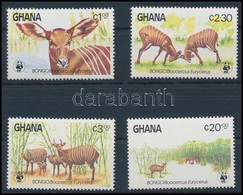 ** 1984 WWF Antilop Sor,
WWF Antelope Set
Mi 1060-1063 - Otros & Sin Clasificación