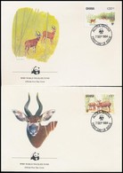 1984 WWF Sor Mi 1060-1063 4 Db FDC-n - Other & Unclassified