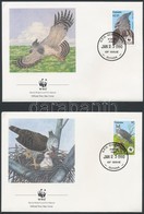 1990 WWF: Madarak Sor Mi 3077-3080 4 Db FDC - Autres & Non Classés