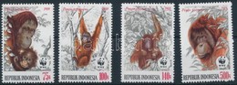 ** 1989 WWF: Borneói Orangután Sor Mi 1291-1294 - Other & Unclassified
