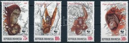 ** 1989 WWF: Orangután Sor Mi 1291-1294 - Otros & Sin Clasificación