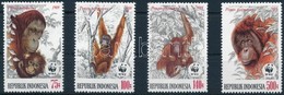 ** 1989 WWF: Orangután Sor Mi 1291-1294 - Other & Unclassified