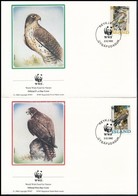 1992 WWF: Északi Sólyom Sor Mi 776-779 4 Db FDC-n - Other & Unclassified