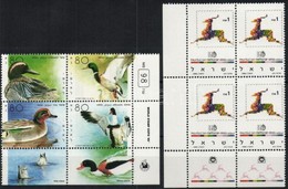 ** 1989 2 Klf Tabos Négyes Tömb (egyik Egy Sort Alkot) Mi 1131-1134, 1142 - Otros & Sin Clasificación