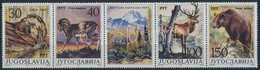 ** 1987 Vadállatok ötöscsík Mi 2206-2209 - Andere & Zonder Classificatie