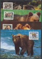 1988 WWF Barna Medve Sor Mi 2260-2263 4 CM - Other & Unclassified