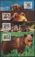 1988 WWF Medve Sor Mi 2260-2263 CM - Other & Unclassified