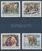 ** 1988 WWF: Barna Medve Sor + 4 Db FDC Mi 2260-2263 - Other & Unclassified