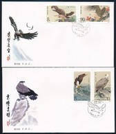 1987 Madarak 2 Db FDC Mi 2105-2108 - Other & Unclassified