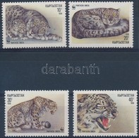 ** 1994 WWF Hóleopárd Sor + 4 FDC Mi 22-25 - Andere & Zonder Classificatie