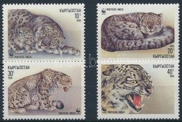 ** 1994 WWF: Hópárduc Sor + 4 Db FDC Mi 22-25 - Otros & Sin Clasificación