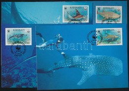 1991 WWF Tengeri állatok Sor Mi 566-569 4 CM - Other & Unclassified