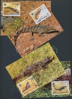 1987 WWF: Krokodil Sor 4 Db CM-en Mi 1063-1066 - Otros & Sin Clasificación