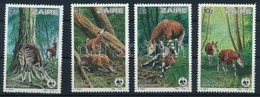 ** 1984 WWF: Okapi Sor Mi 875-878 - Otros & Sin Clasificación