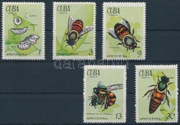 ** 1971 Méhek Sor,
Bees Set
Mi 1702-1706 - Otros & Sin Clasificación