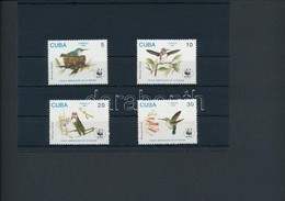 ** 1992 WWF: Kolibri Sor + 4 FDC + 4 CM Mi 3589-3592 - Other & Unclassified