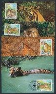 1984 WWF  Tigris Sor Mi 706-709 CM - Otros & Sin Clasificación