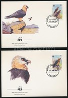 1986 WWF: Saskeselyű Sor 4 Db FDC - N Mi 556-559 - Autres & Non Classés