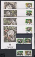 ** 1994 WWF Nagy Pele Sor + 4 FDC Mi 378-381 - Otros & Sin Clasificación