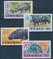 ** 1984 WWF Vízilovak Sor Mi 1315-1318 - Andere & Zonder Classificatie