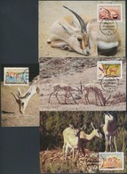 1987 WWF: Gazella Sor 4 Db CM-en Mi 1753-1756 - Andere & Zonder Classificatie