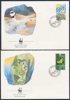 1989 WWF Kisállatok Sor 4 FDC-n Mi 967-970 - Andere & Zonder Classificatie