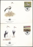 1987 WWF: Darumadár Sor 4 Db FDC-n Mi 477-480 X - Otros & Sin Clasificación