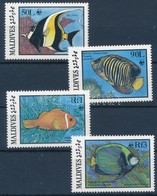 ** 1986 WWF: Halak Sor + 4 Db FDC Mi 1198-1201 - Otros & Sin Clasificación